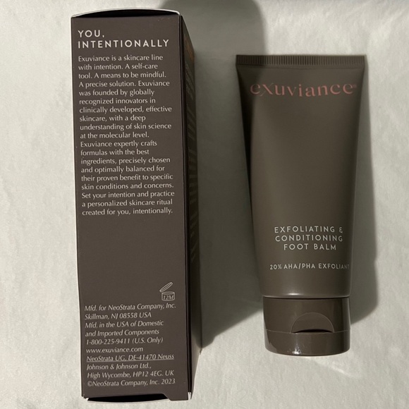 🌟NIB🌟 EXUVIANCE Exfoliating & Conditioning Foot Balm - Picture 6 of 8